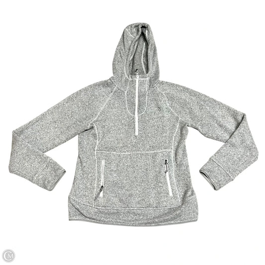 Sweatshirt Hoodie By The North Face In Grey, Size: S