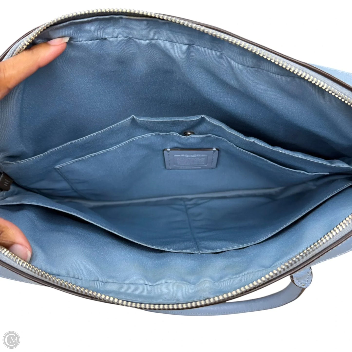 Laptop Bag Designer By Coach, Size: Large