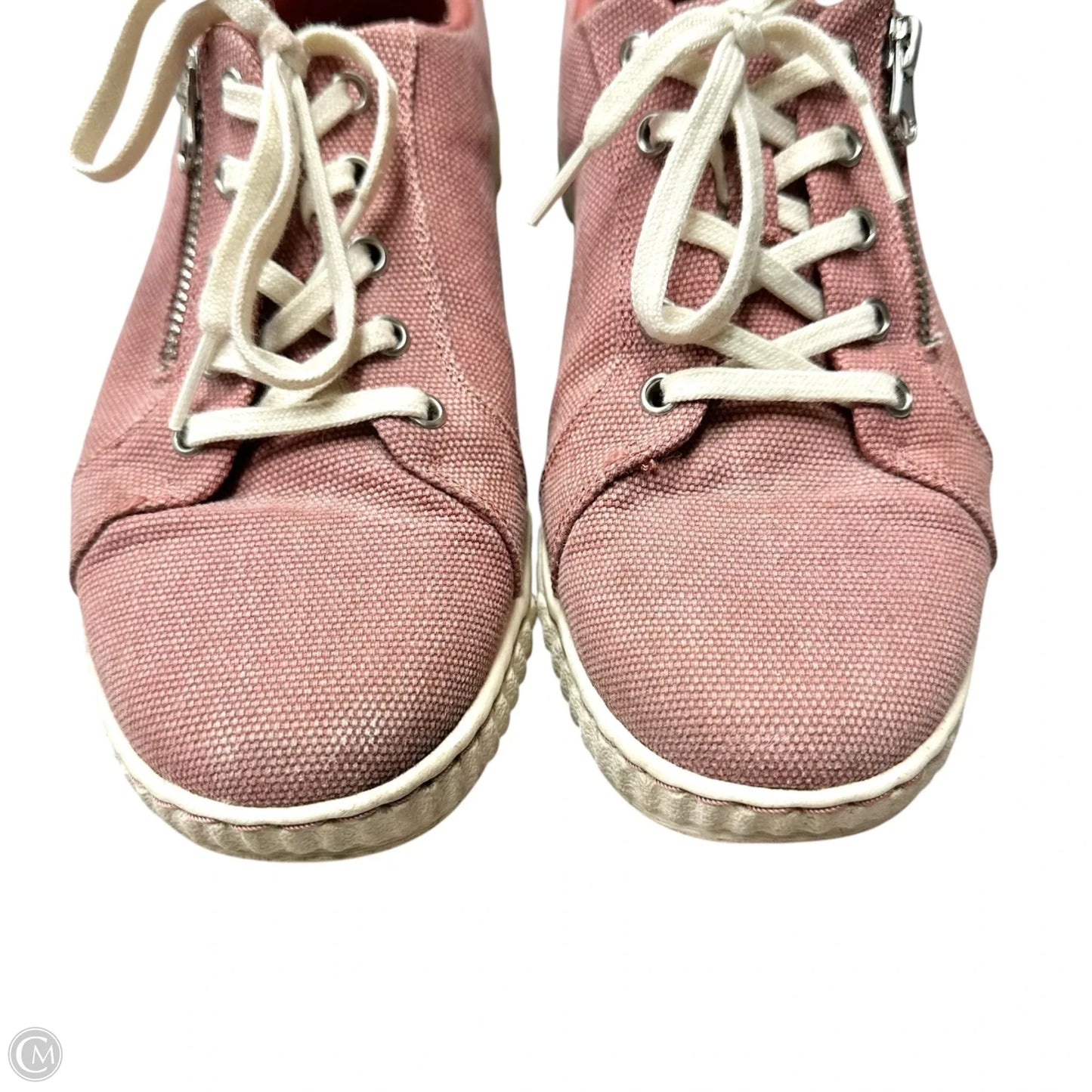 Shoes Sneakers By Clarks In Red, Size: 9.5