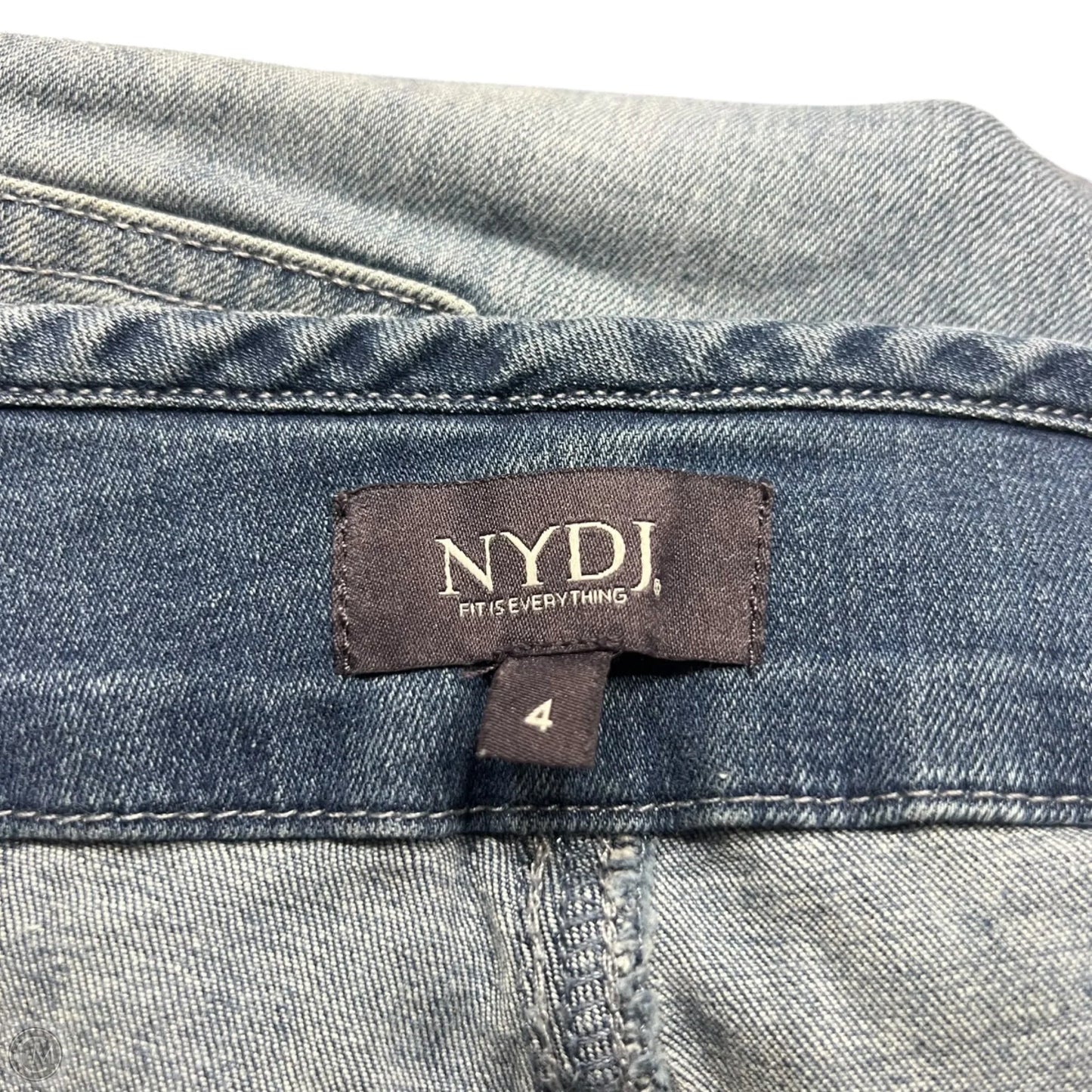 Jeans Cropped By Not Your Daughters Jeans In Blue Denim, Size: 4