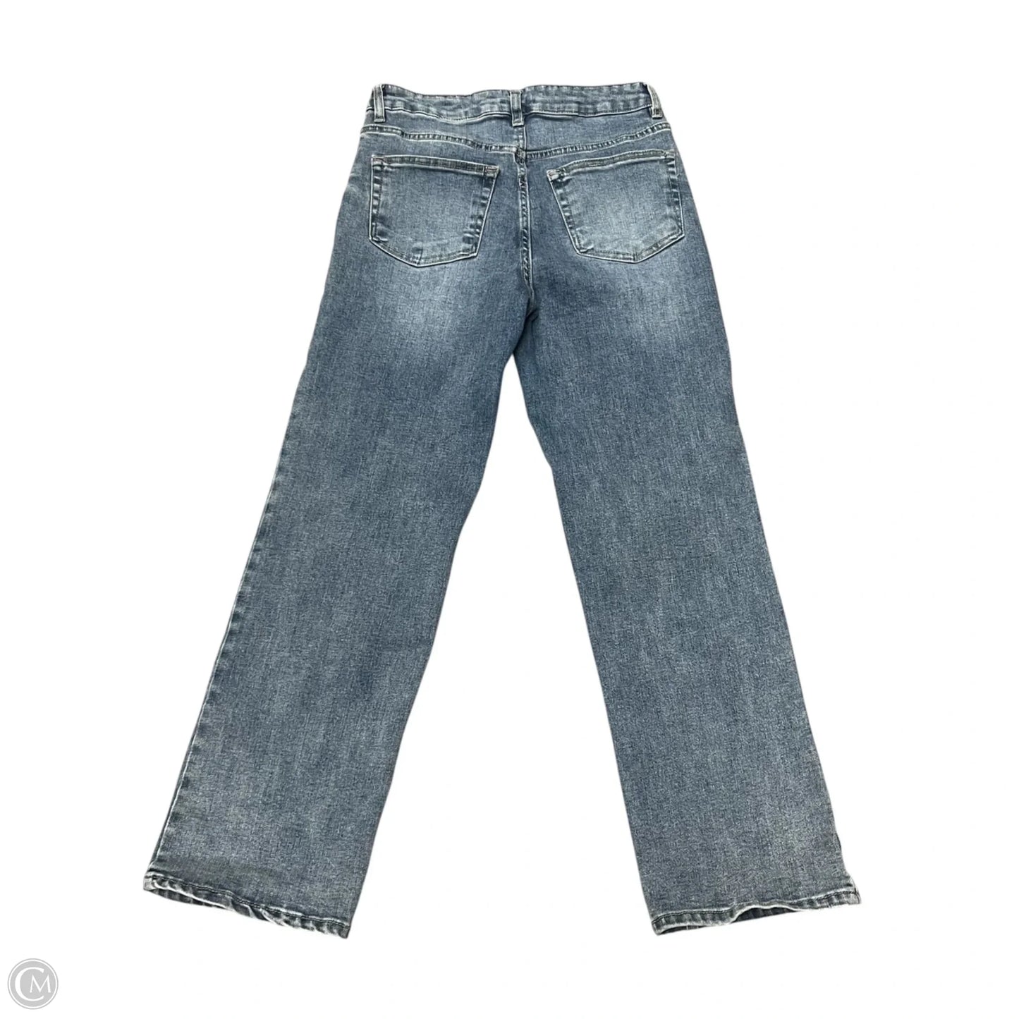 Jeans Straight By Oat In Blue Denim, Size: 6