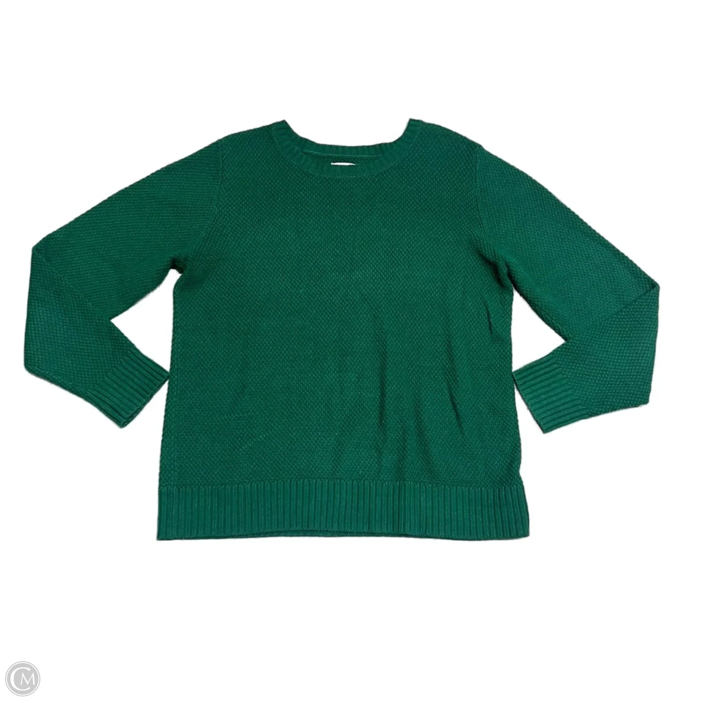 Sweater By Croft And Barrow In Green, Size: M