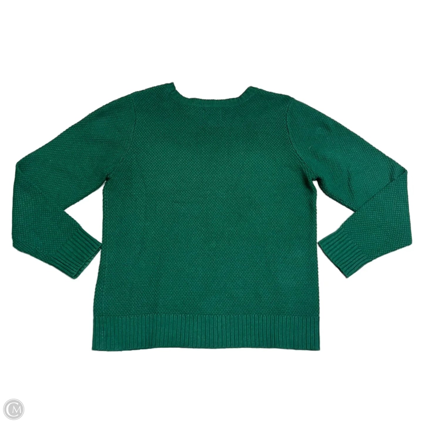 Sweater By Croft And Barrow In Green, Size: M