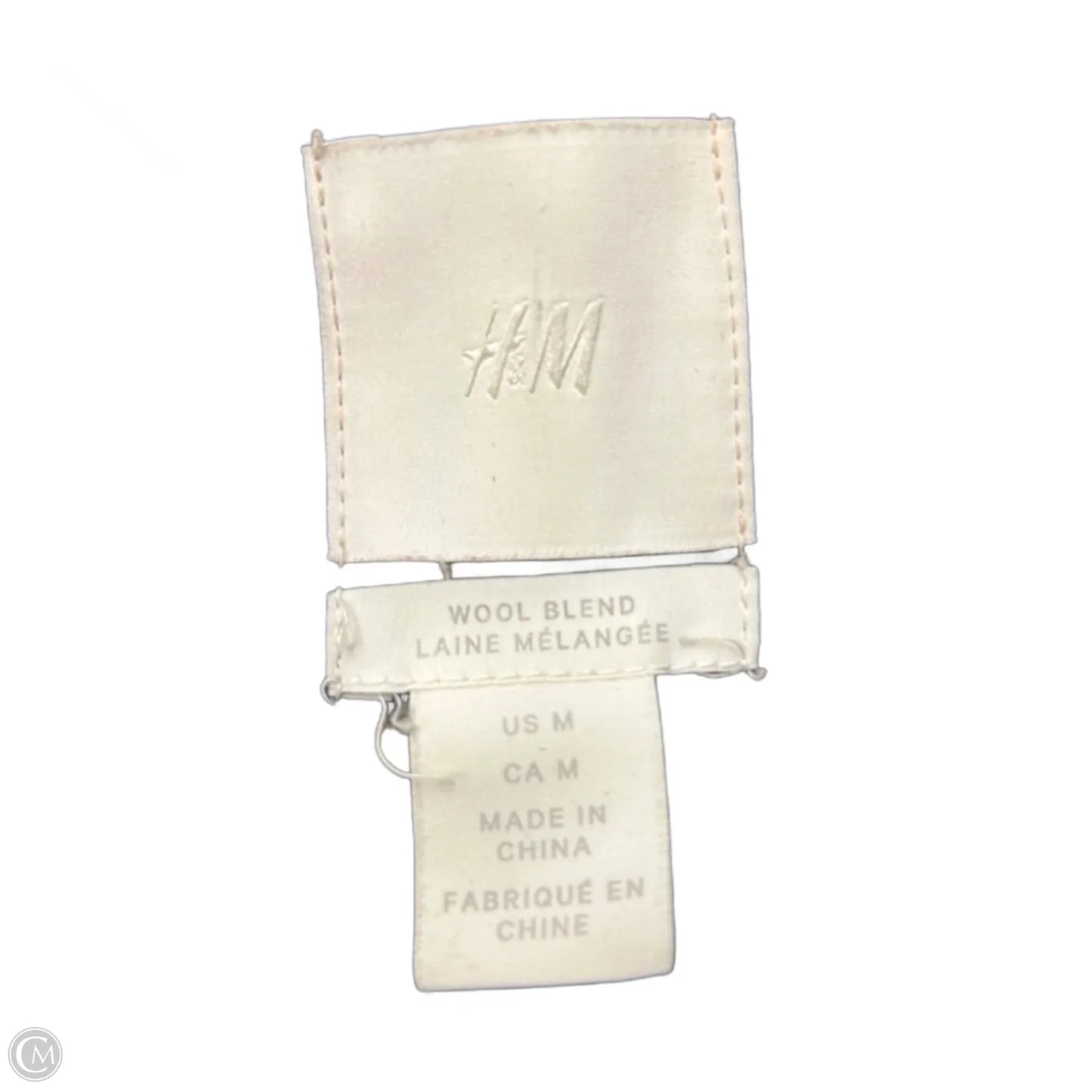 Coat Peacoat By H&m In Leopard Print, Size: M