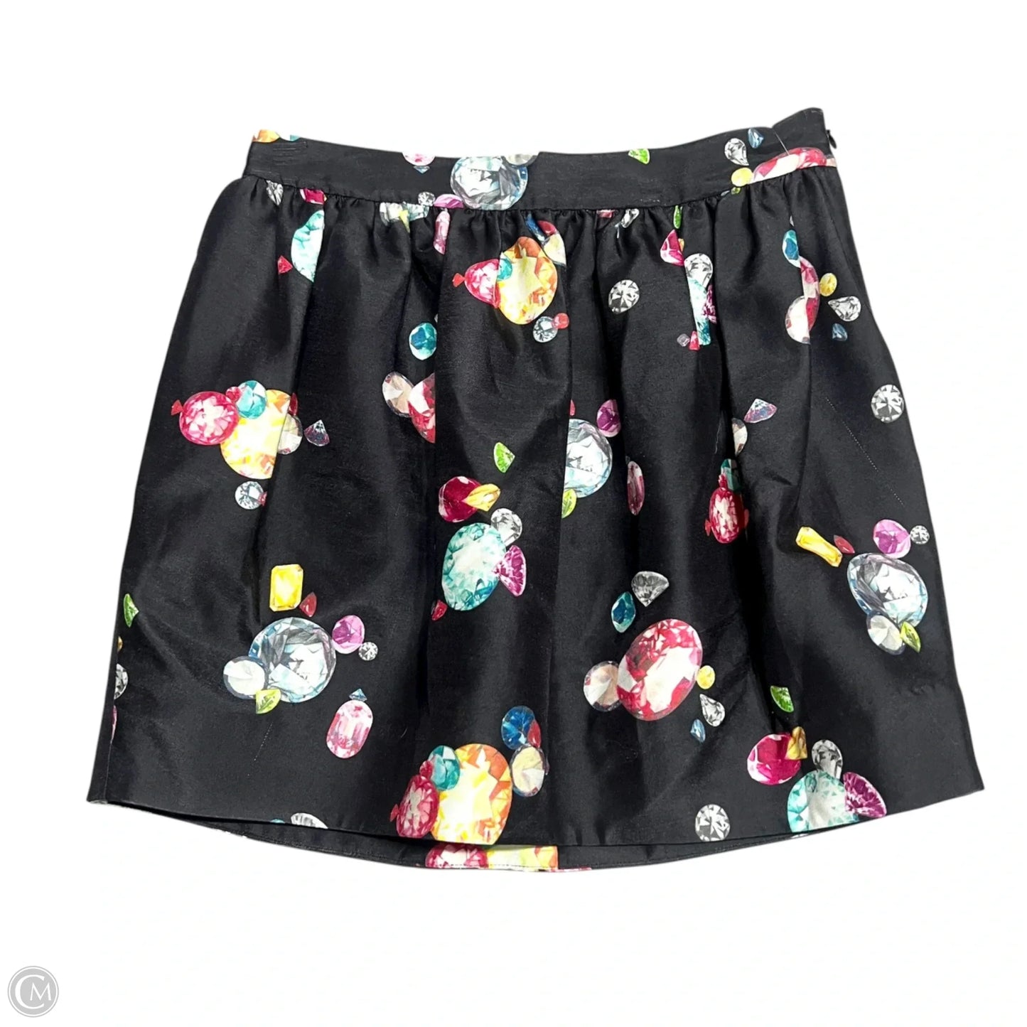 Skirt Designer By Kate Spade In Black & Orange, Size: 6