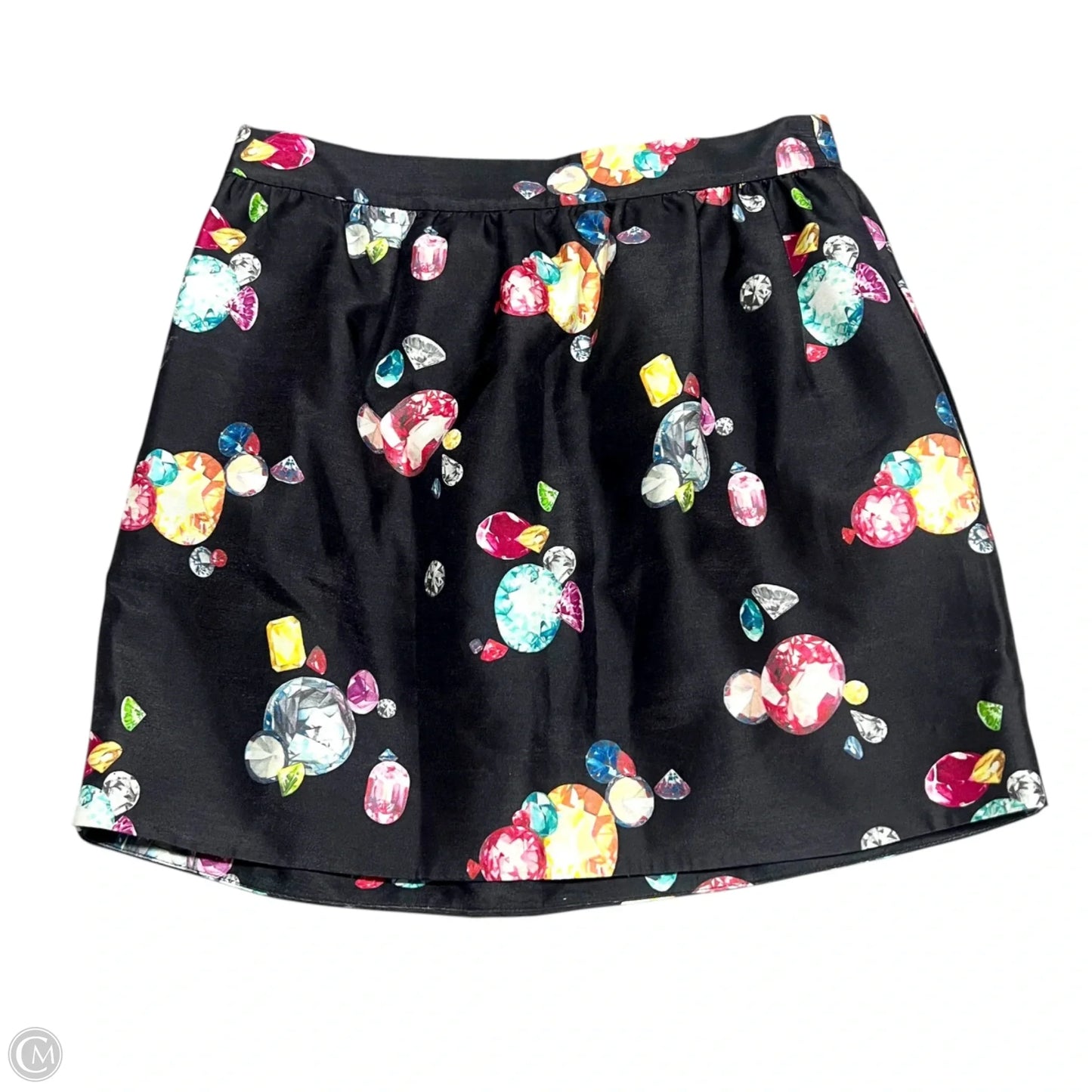 Skirt Designer By Kate Spade In Black & Orange, Size: 6