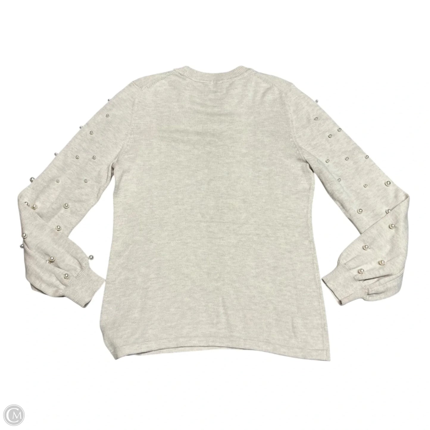 Sweater Designer By Karl Lagerfeld In Beige, Size: M