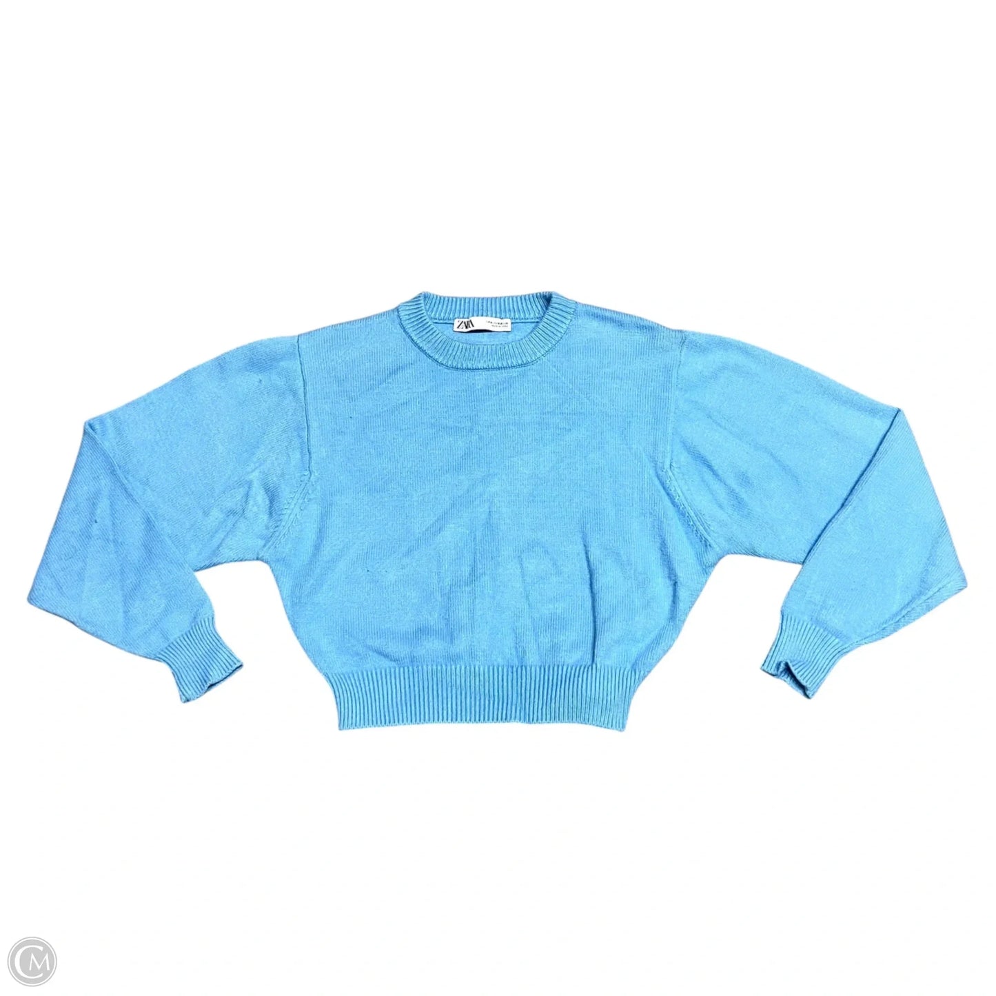 Sweater By Zara In Blue, Size: M