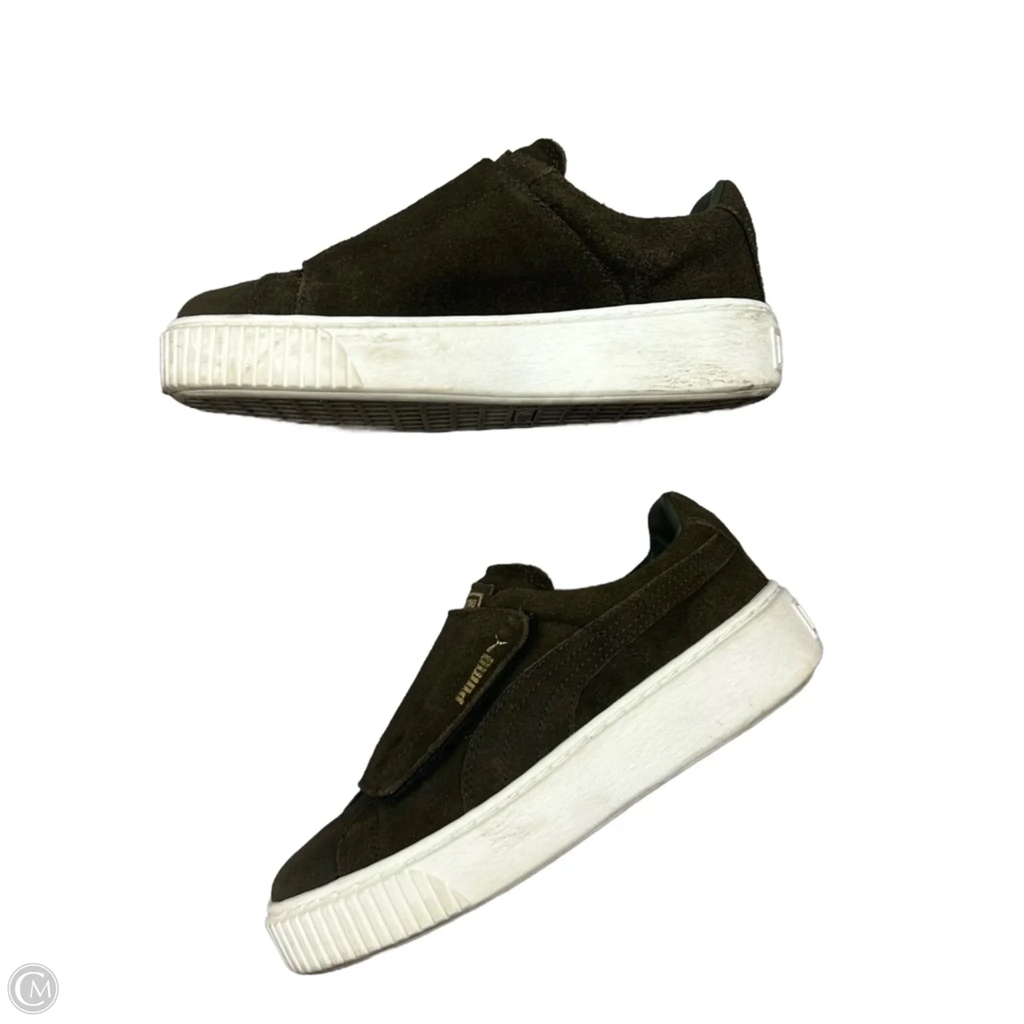 Shoes Sneakers By Puma In Green, Size: 6