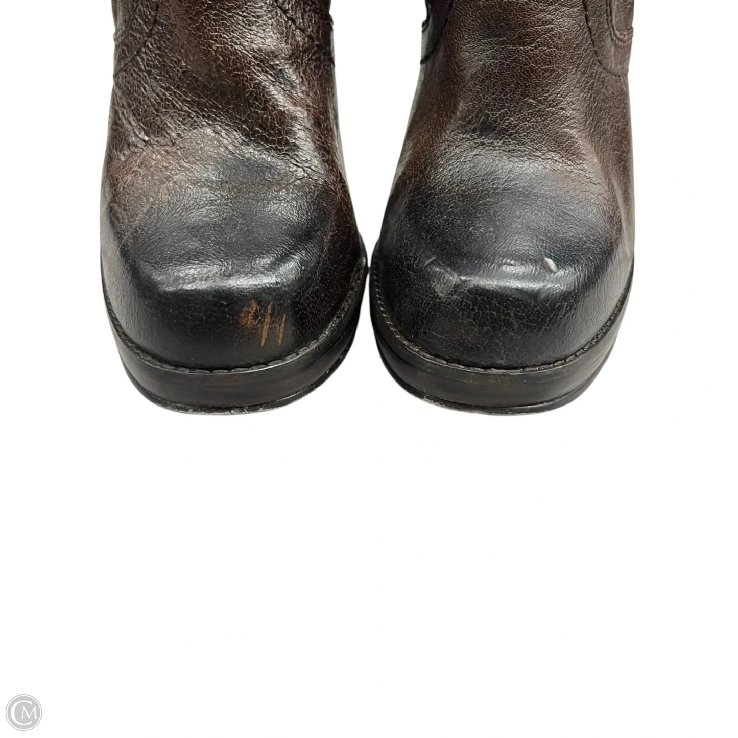 Boots Designer By Frye In Brown, Size: 8.5