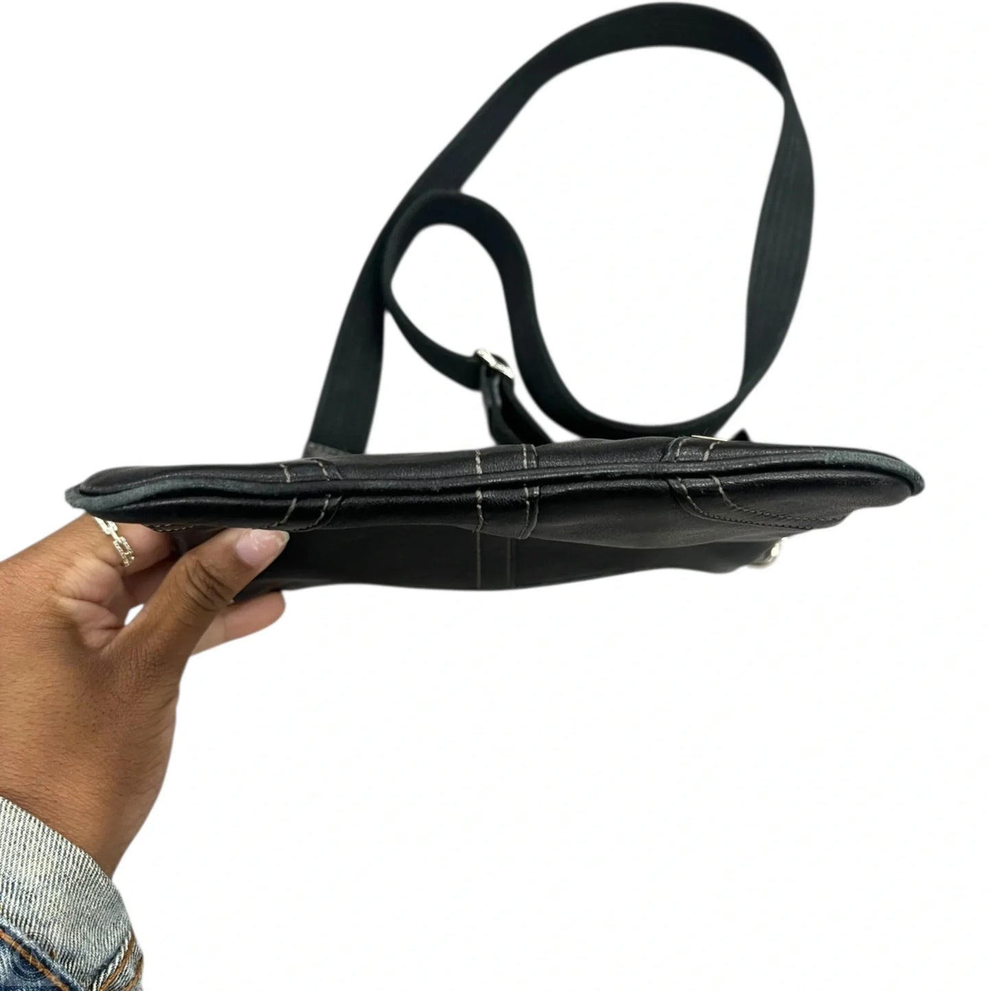 Crossbody Designer By Coach, Size: Medium