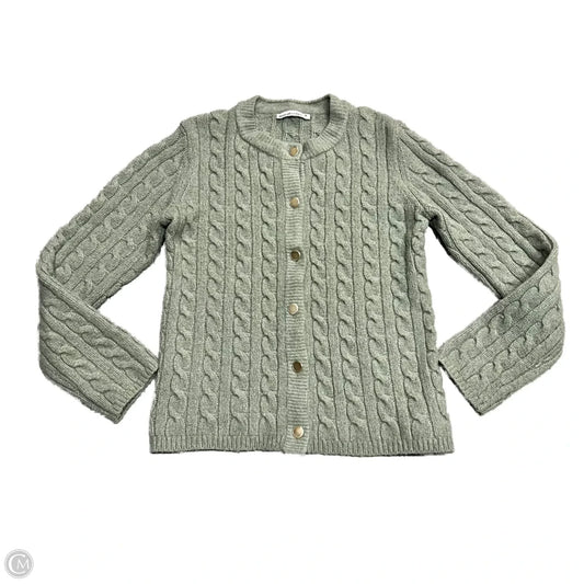Cardigan By Abercrombie And Fitch In Green, Size: M