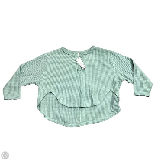 Sweatshirt Crewneck By Urban Outfitters In Teal, Size: S