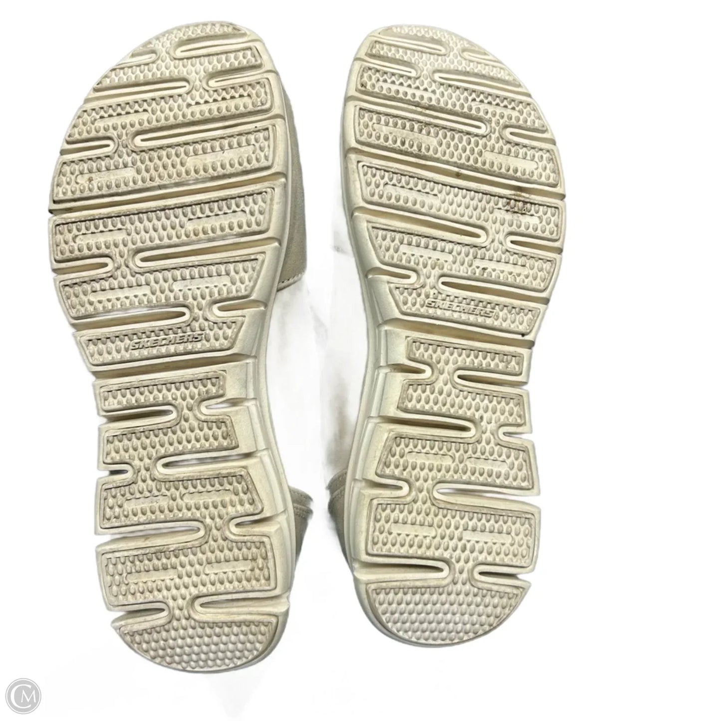 Boots Ankle Flats By Skechers In Cream, Size: 10