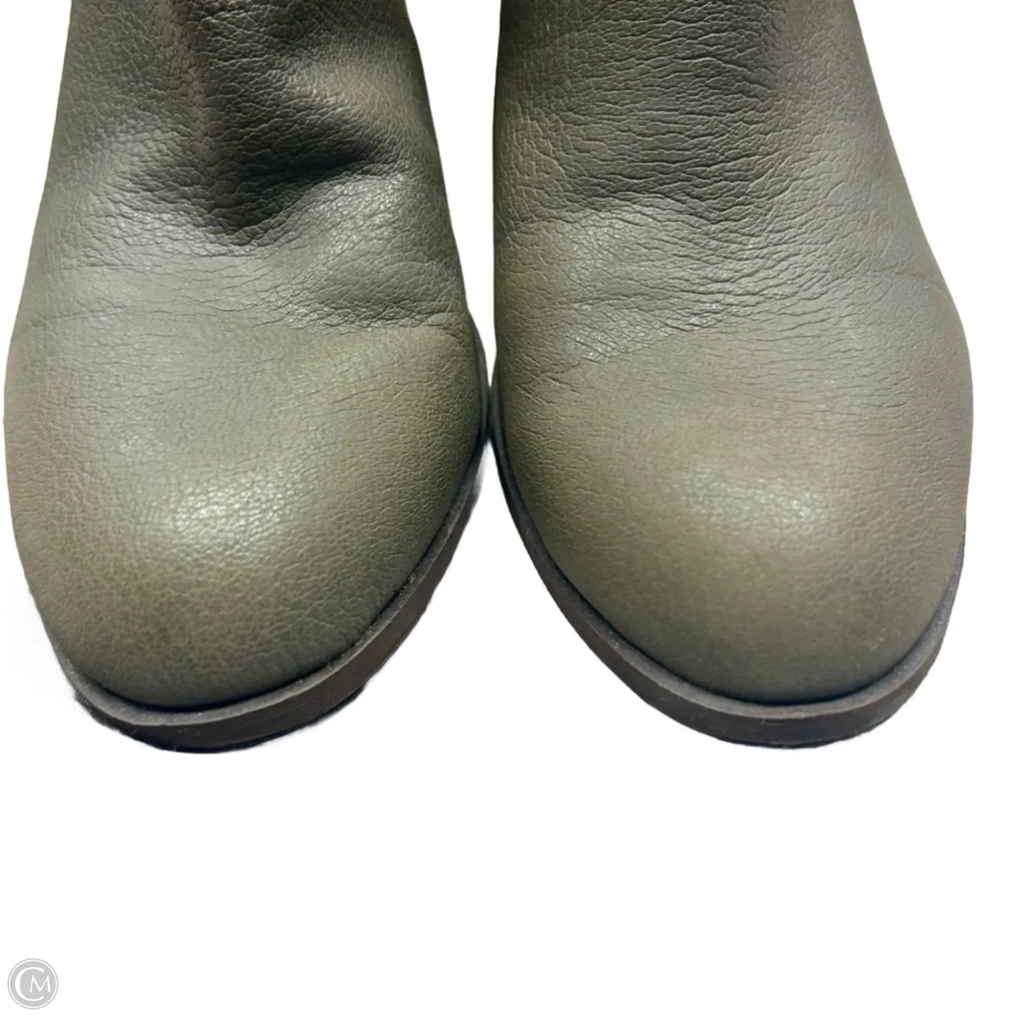 Boots Ankle Heels By Crown Vintage In Brown, Size: 10