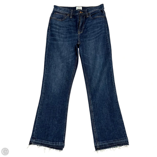Jeans Boot Cut By J. Crew In Blue Denim, Size: 4