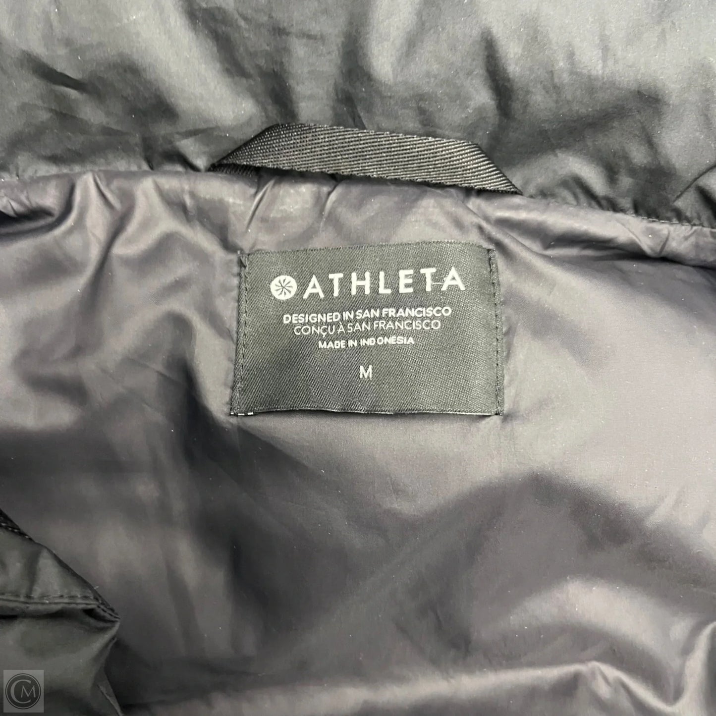 Vest Puffer & Quilted By Athleta In Black, Size: M