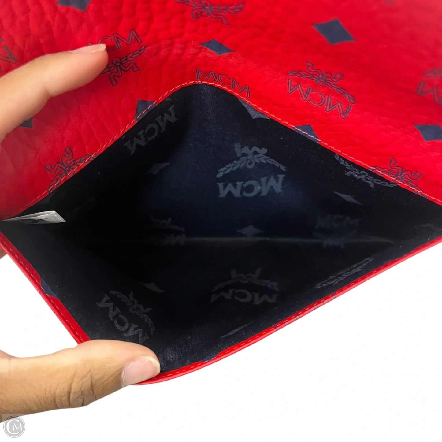 Wristlet Luxury Designer By Mcm, Size: Large