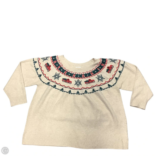 Sweater By Maurices In Beige, Size: 4x