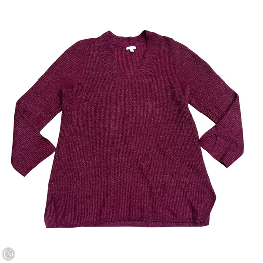 Sweater By J. Jill In Purple, Size: M