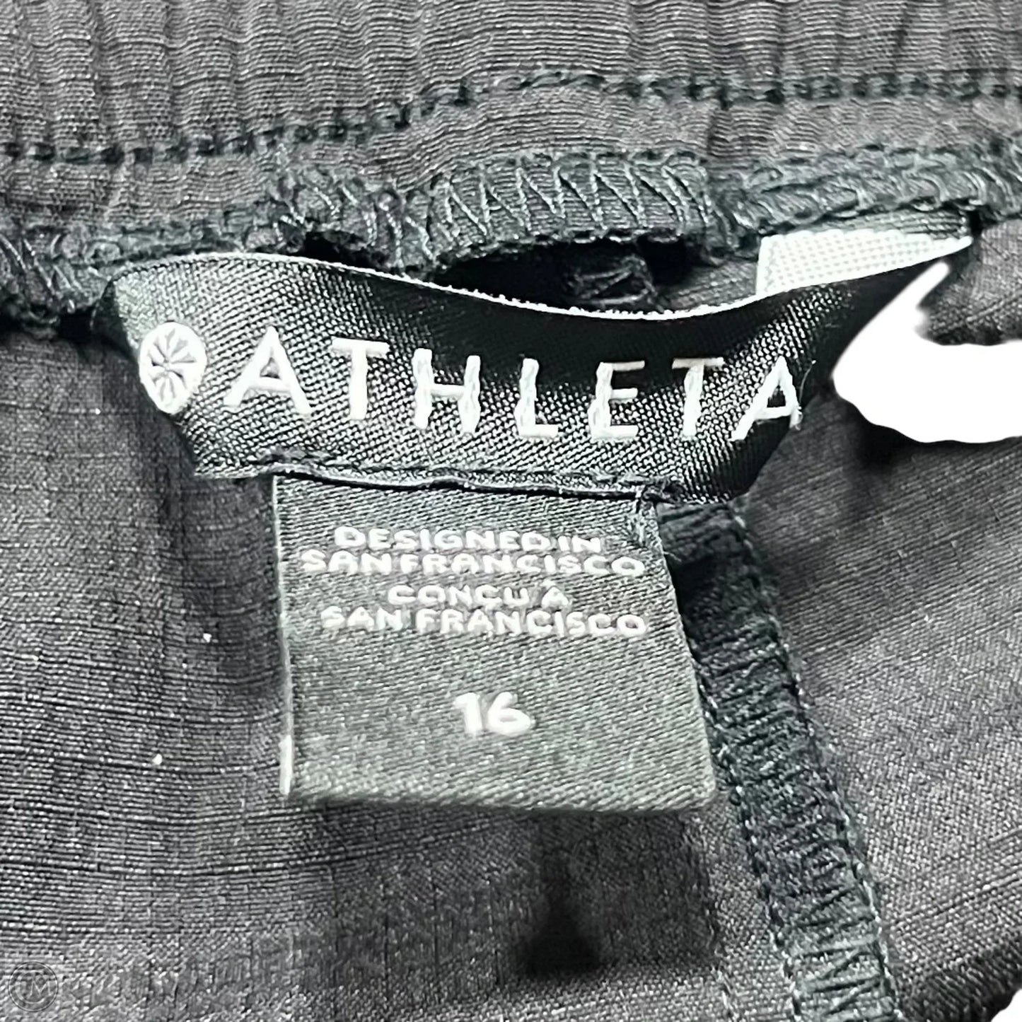 Athletic Pants By Athleta In Black, Size: 16
