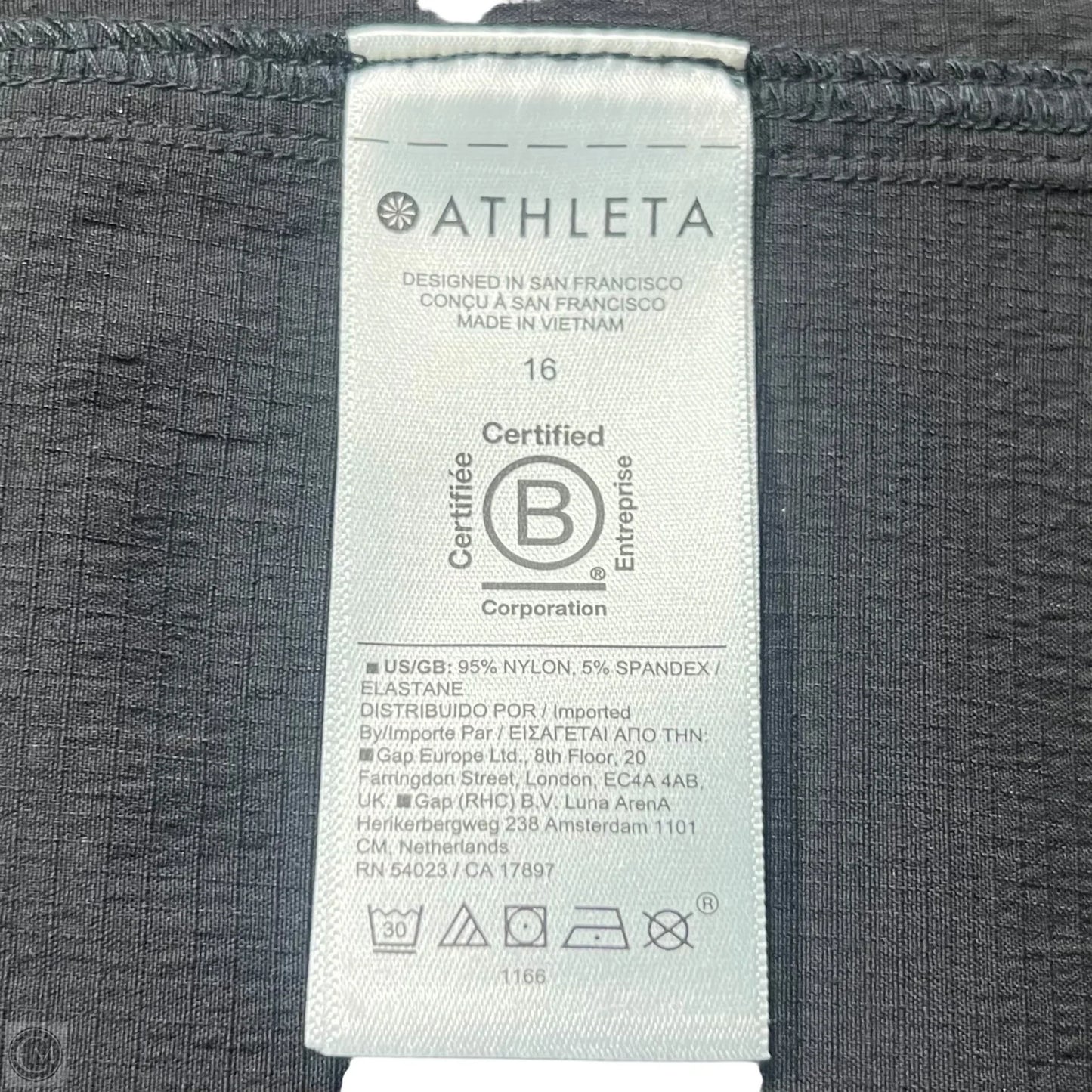 Athletic Pants By Athleta In Black, Size: 16