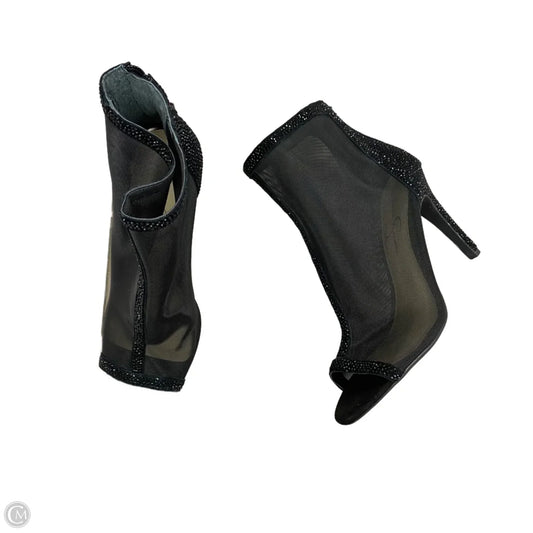 Boots Ankle Heels By Jessica Simpson In Black, Size: 9.5