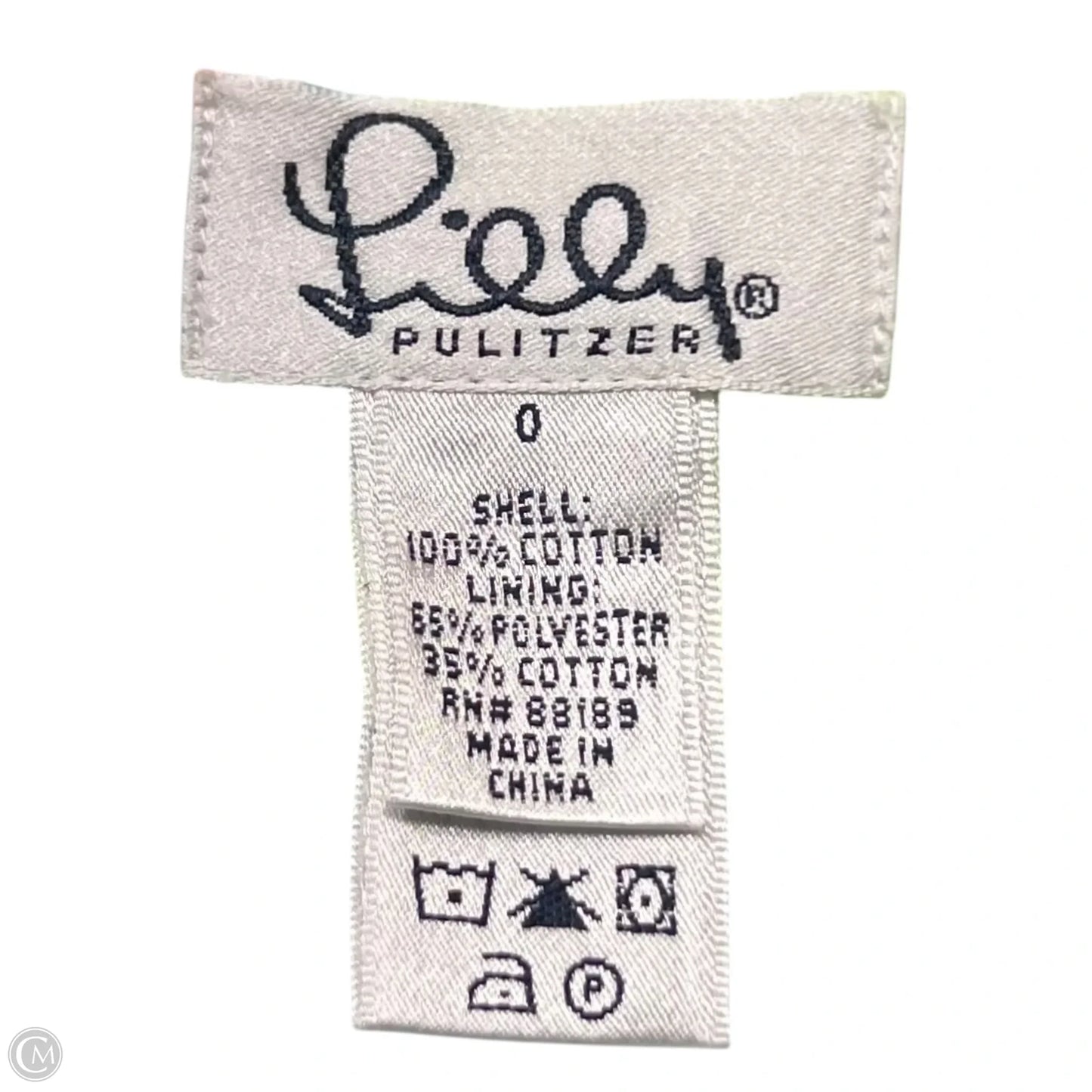 Skirt Designer By Lilly Pulitzer In Green & Pink, Size: 0