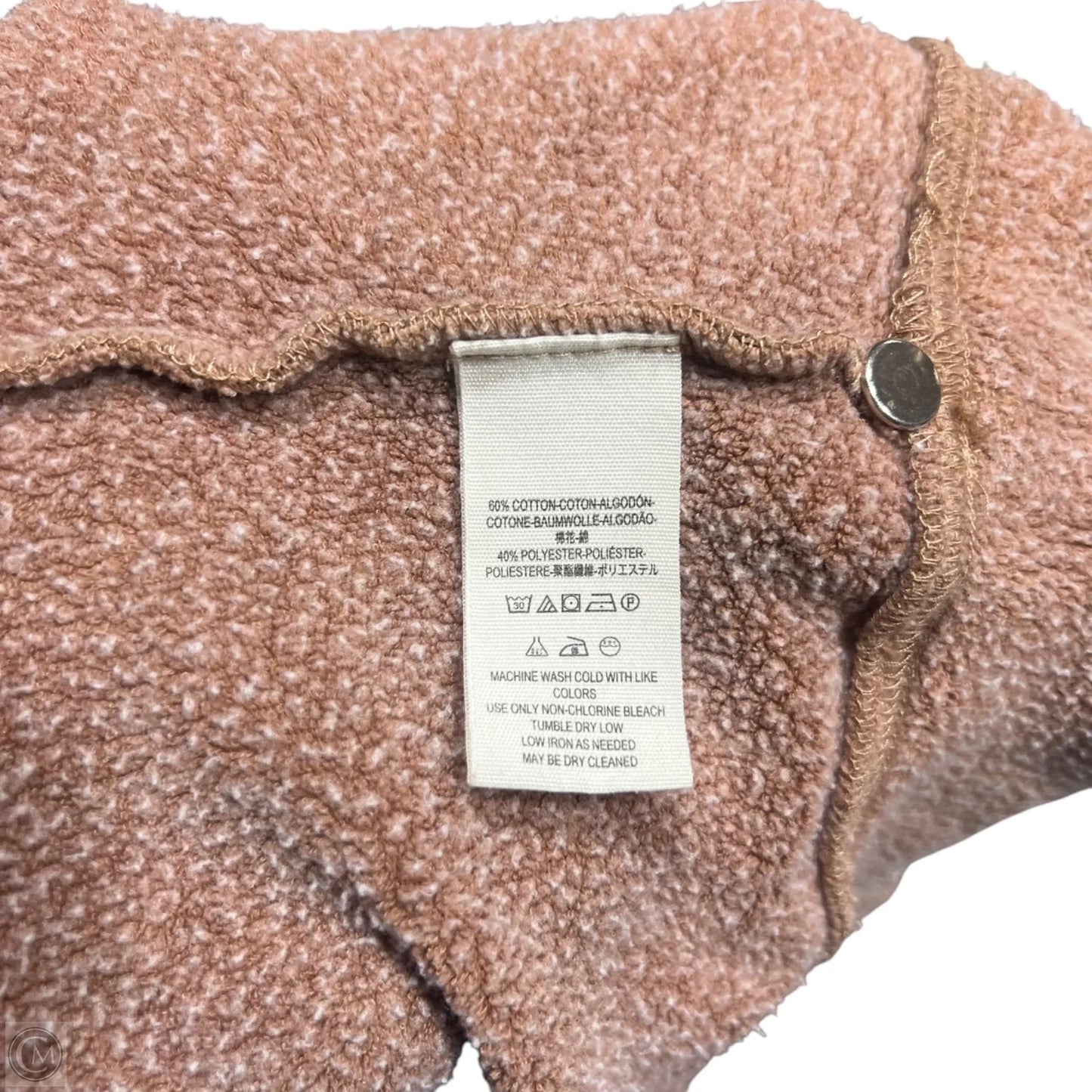 Sweatshirt Collar By Free People In Brown, Size: M