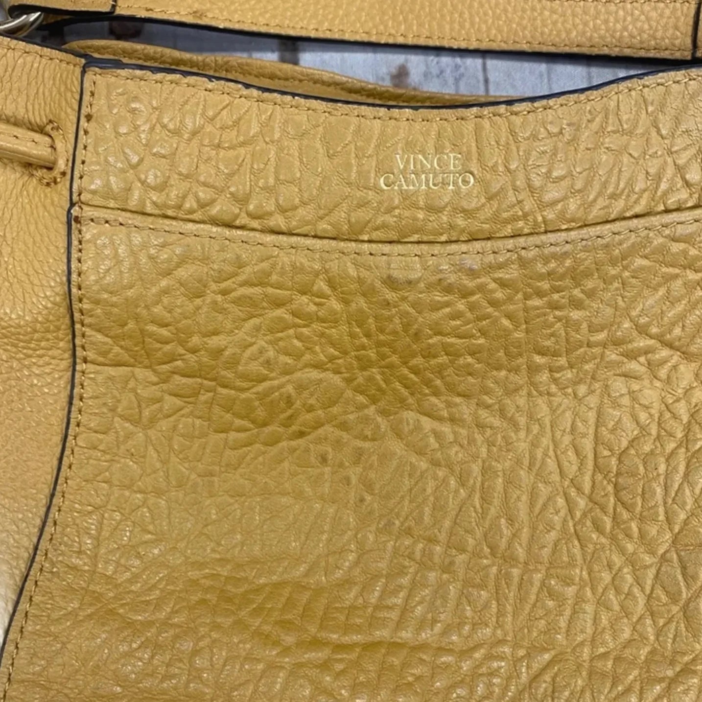 Crossbody Leather By Vince Camuto, Size: Medium
