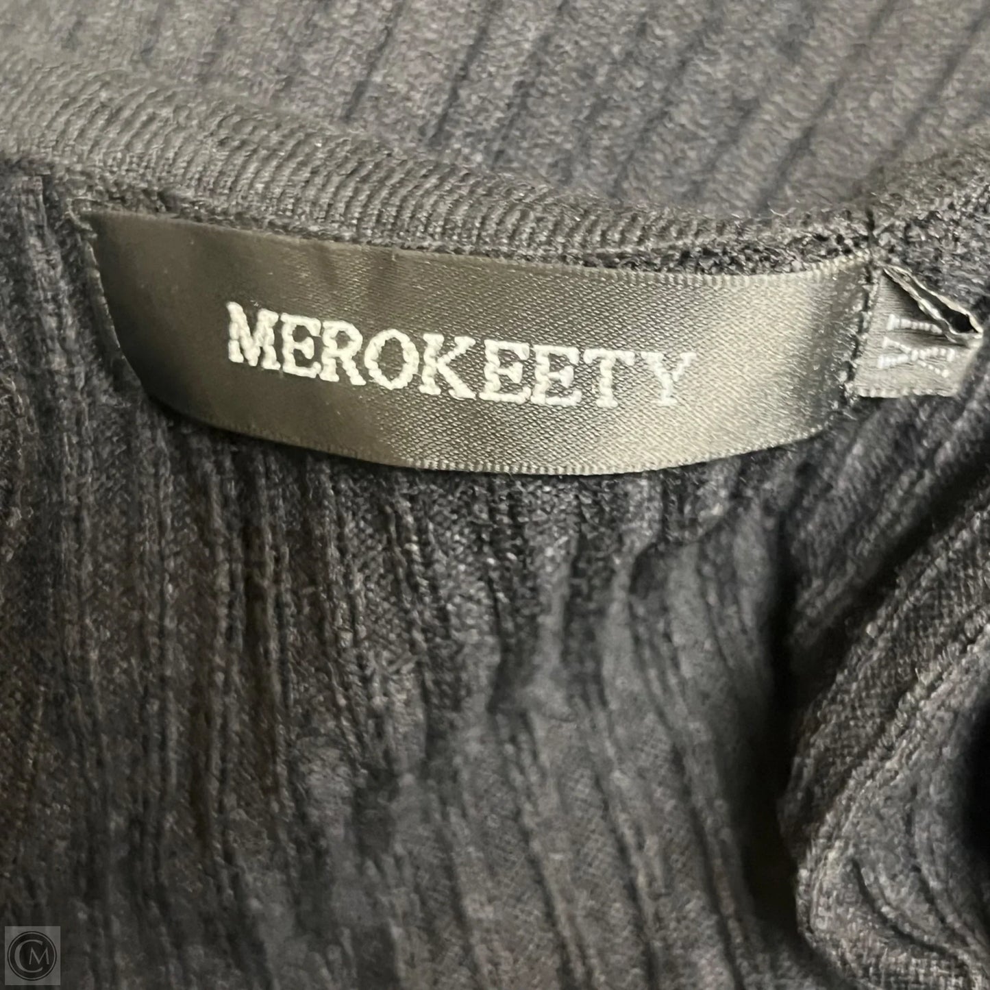 Dress Sweater By Merokeety In Black & White, Size: Xl