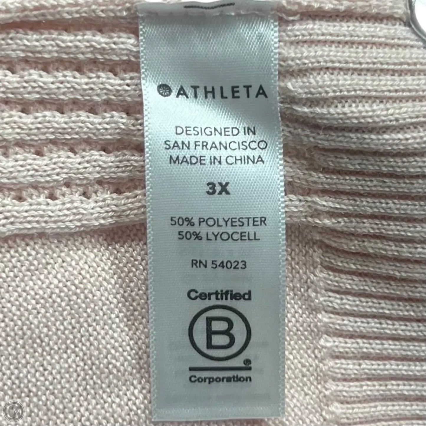 Sweatshirt Hoodie By Athleta In Pink, Size: 3x