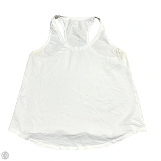 Athletic Tank Top By Lululemon In White, Size: M