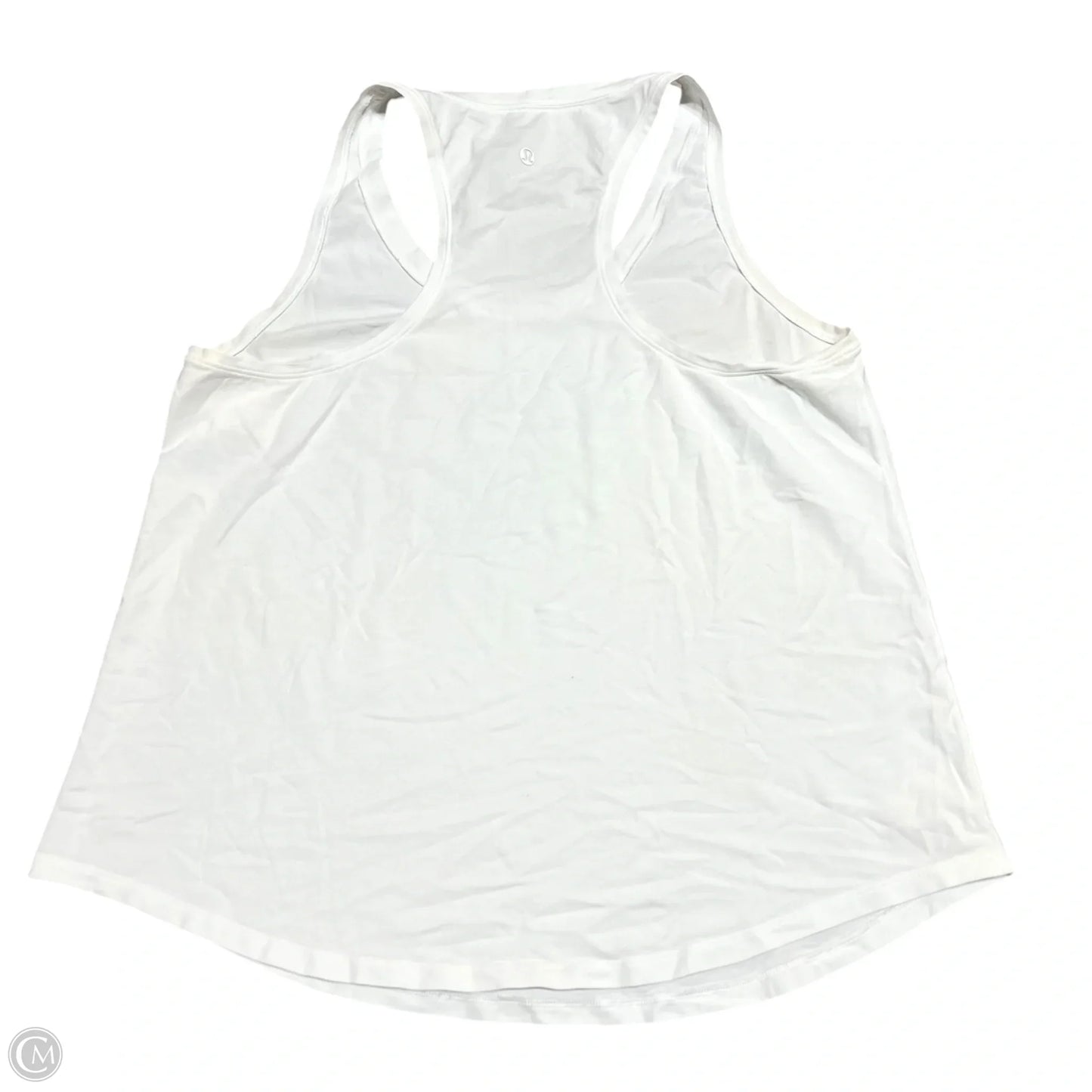 Athletic Tank Top By Lululemon In White, Size: M