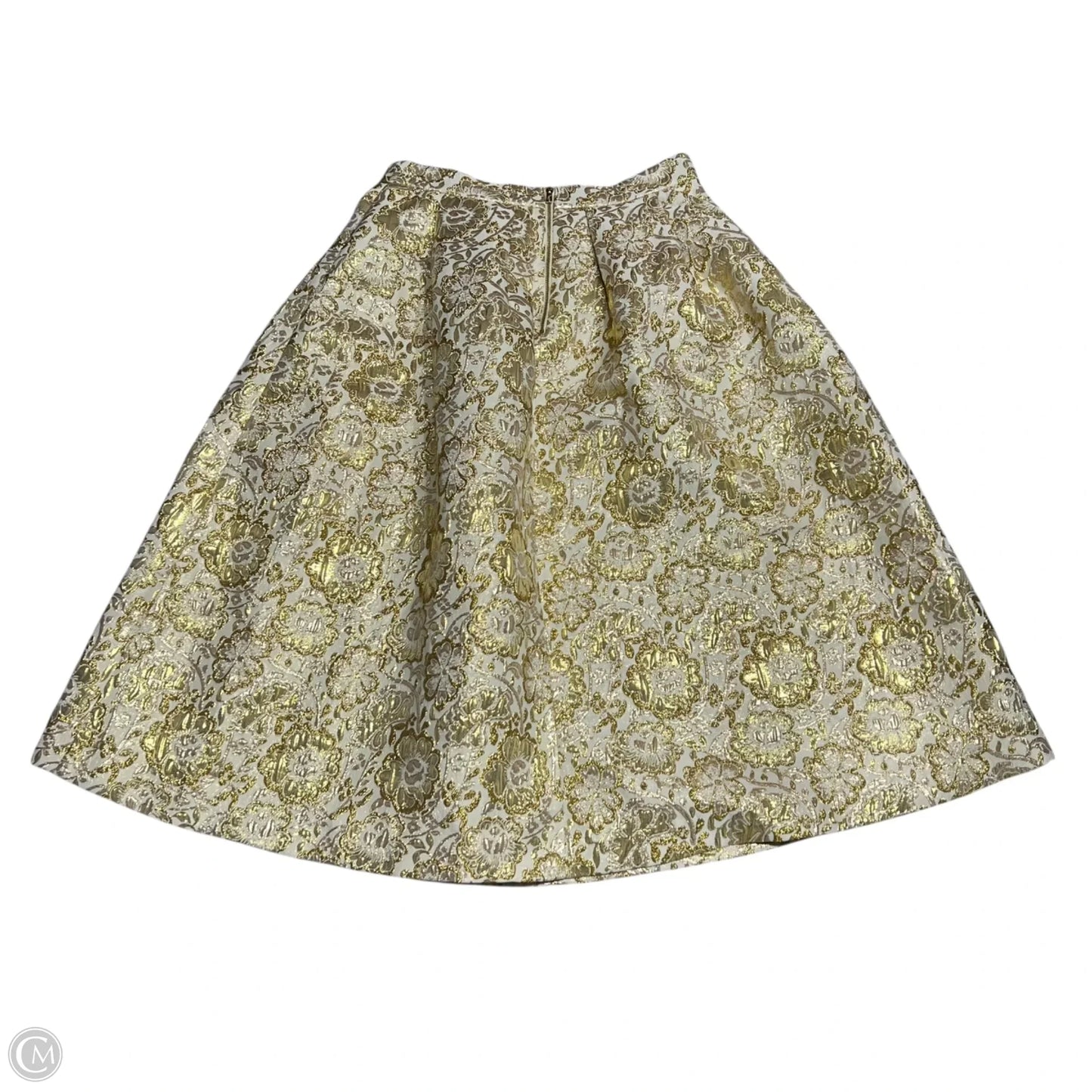 Skirt Designer By Lilly Pulitzer In Gold, Size: M