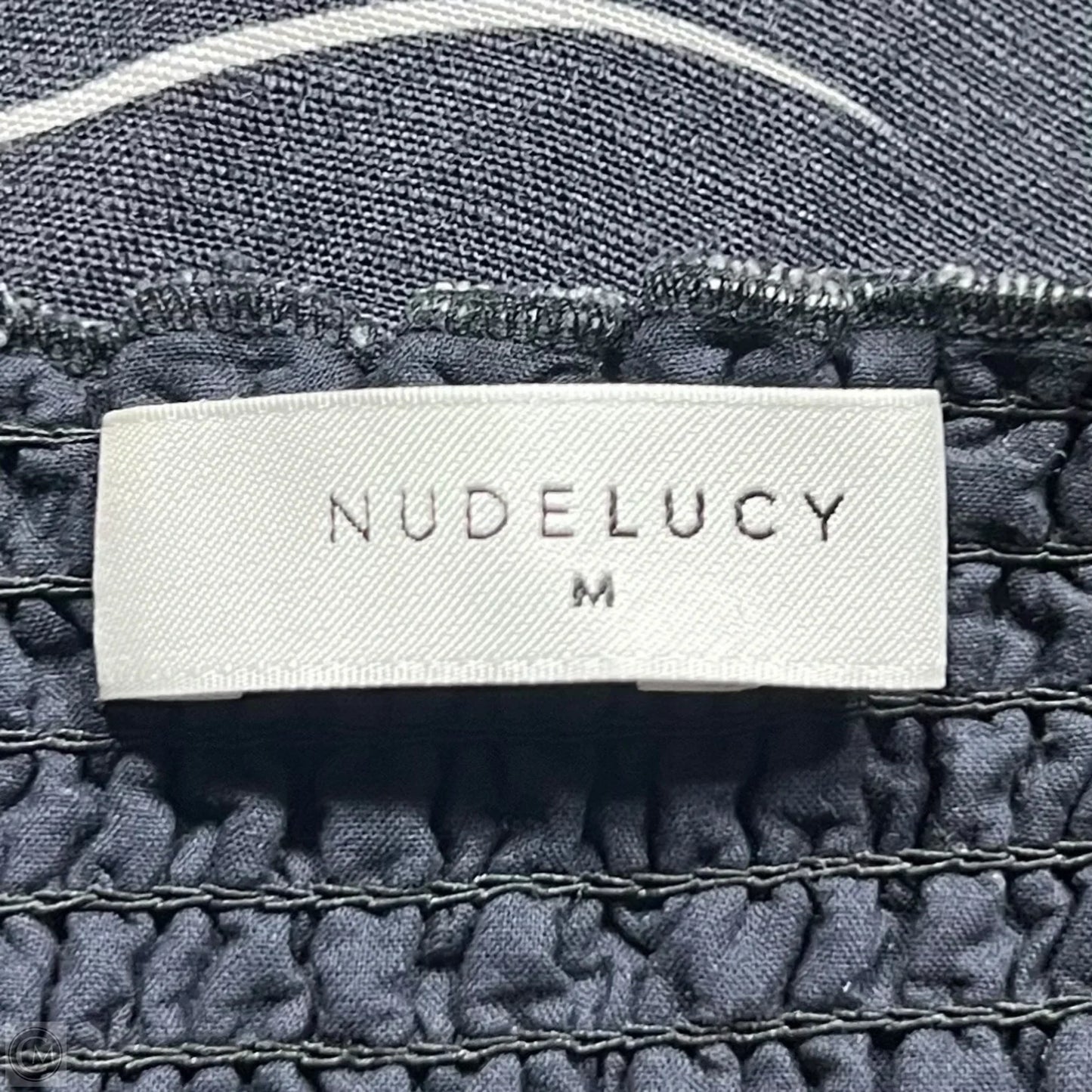 Dress Casual Maxi By NudeLucy In Grey & White, Size: M
