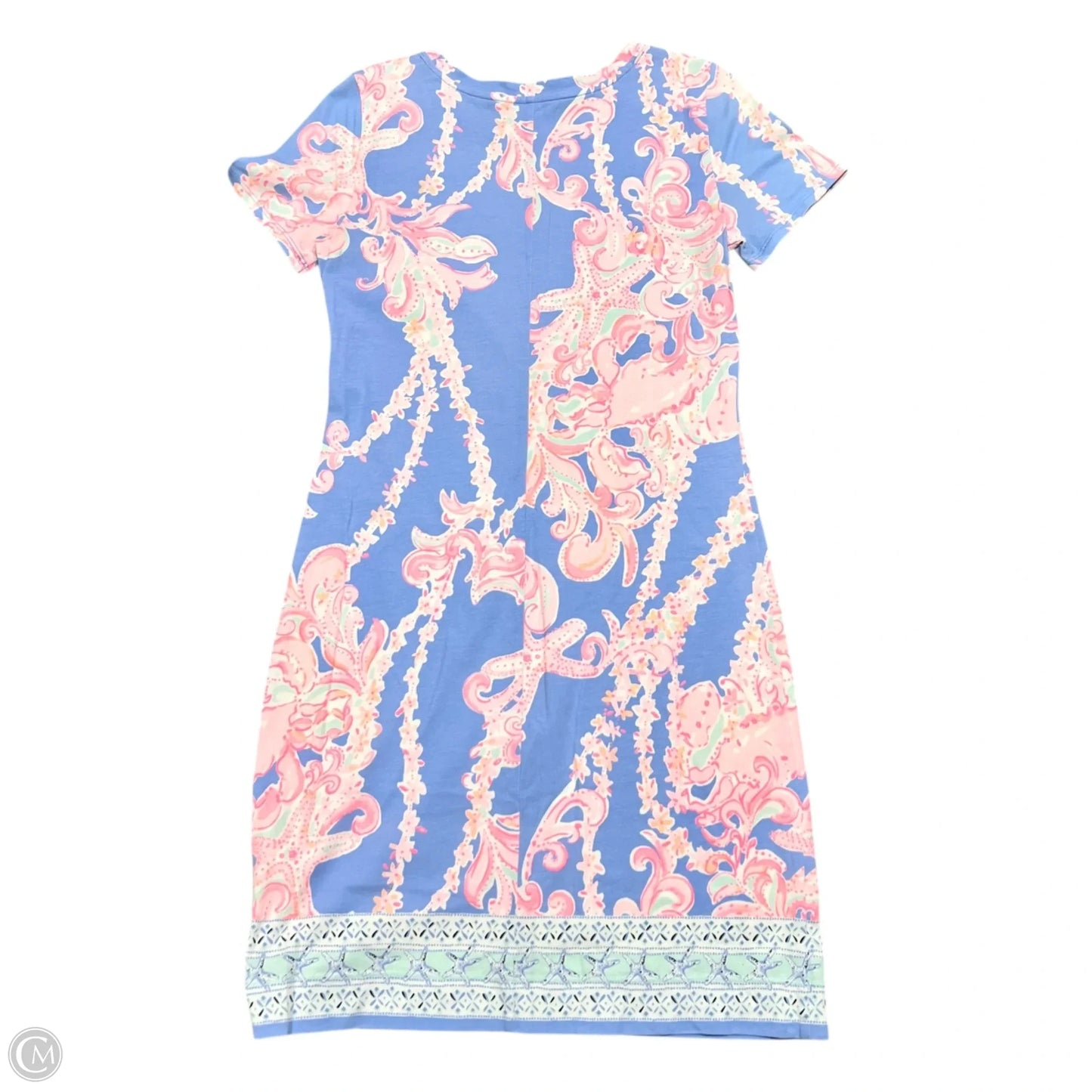 Dress Designer By Lilly Pulitzer In Blue & Pink, Size: Xs