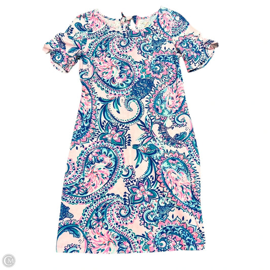 Dress Designer By Lilly Pulitzer In Blue & Pink, Size: Xs
