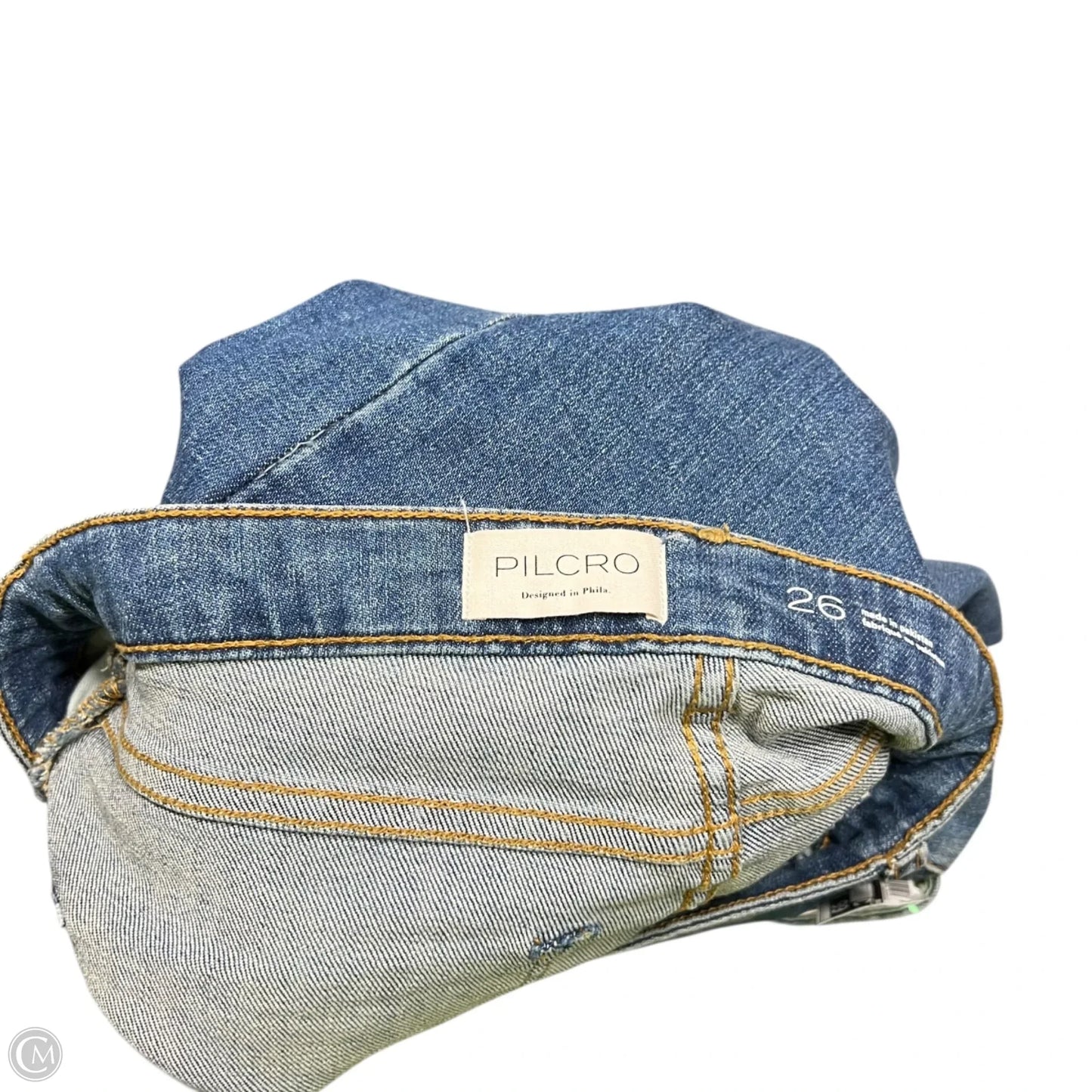 Jeans Wide Leg By Pilcro In Blue Denim, Size: 2