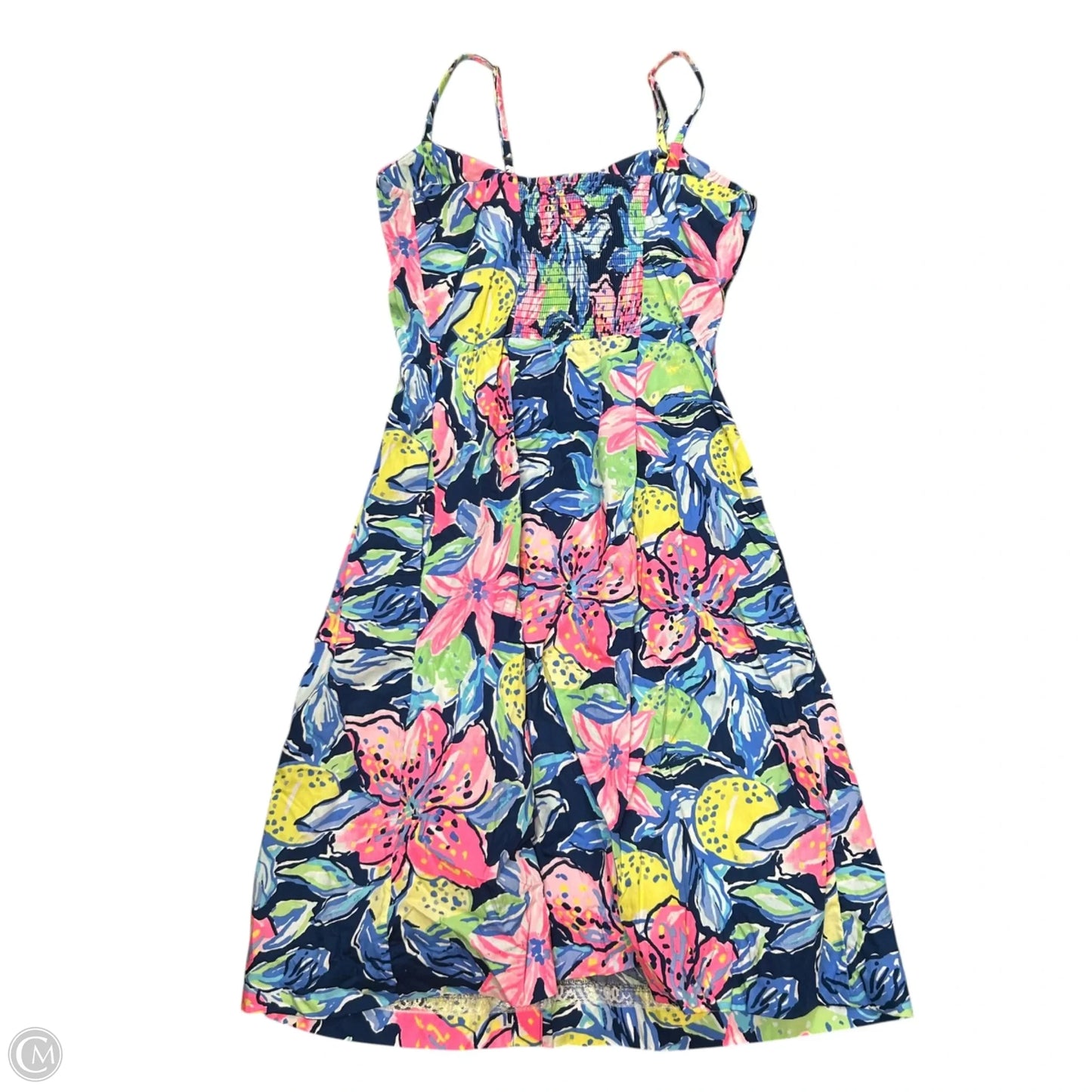 Dress Designer By Lilly Pulitzer In Floral Print, Size: Xs