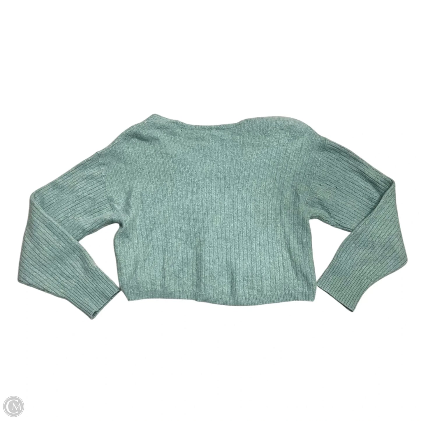 Sweater By Free People In Blue & Green, Size: M
