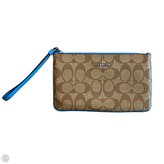 Wristlet Designer By Coach, Size: Medium