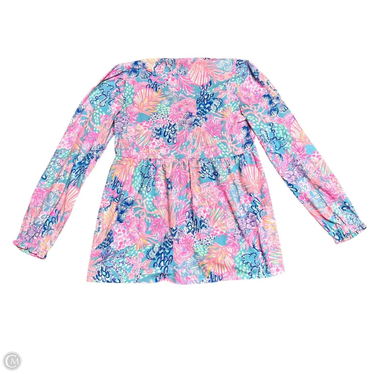 Dress Designer By Lilly Pulitzer In Blue & Pink, Size: S