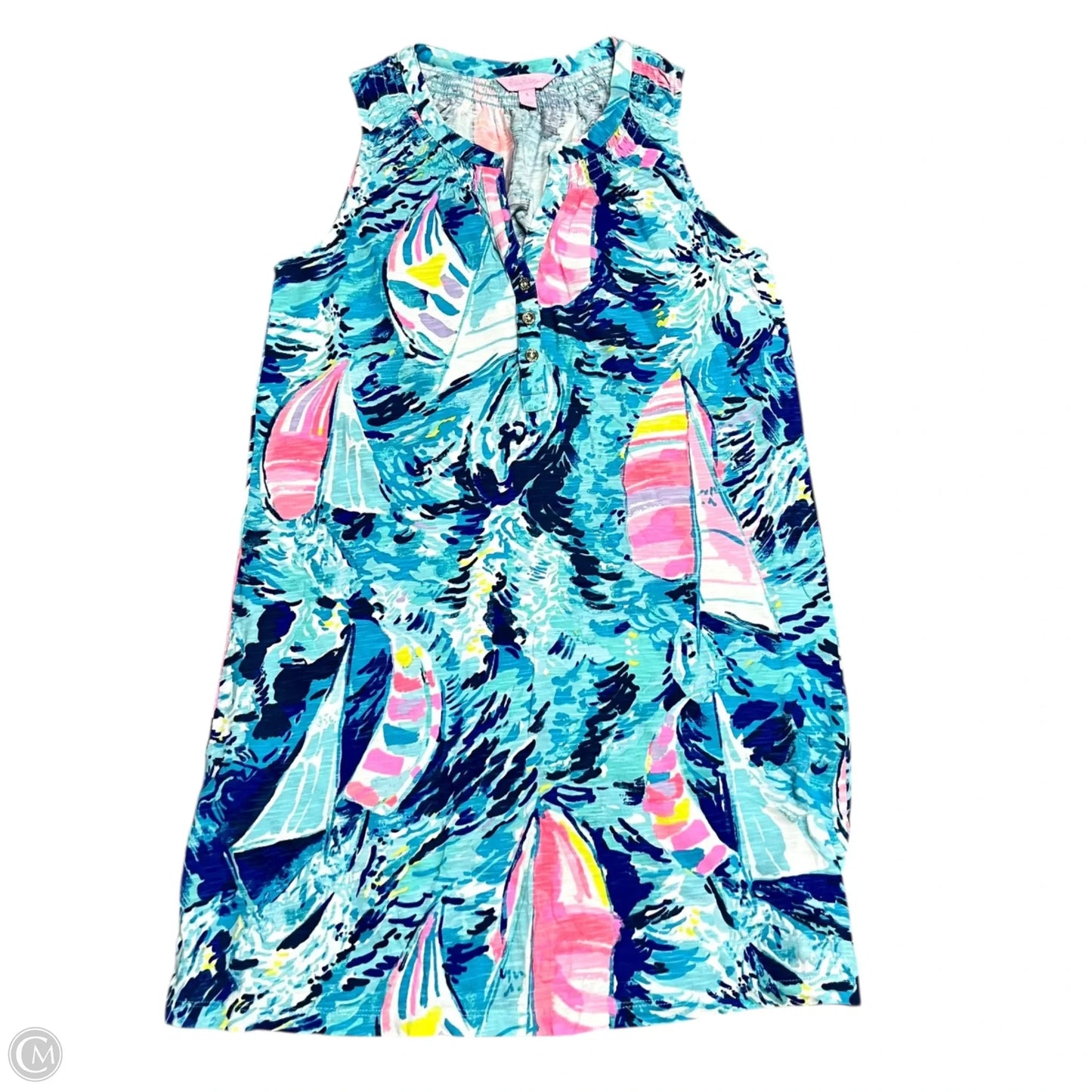 Dress Designer By Lilly Pulitzer In Blue, Size: S