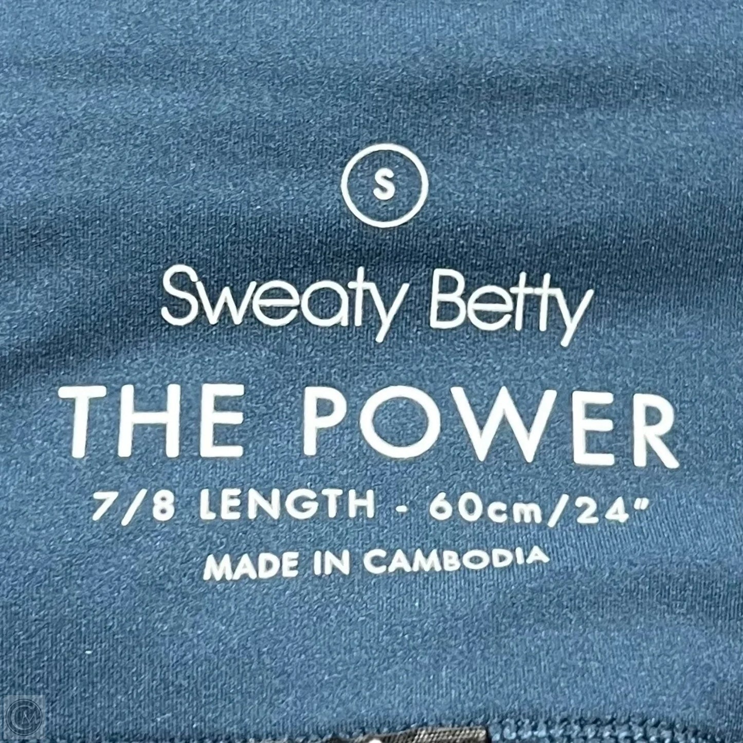 Athletic Leggings By Sweaty Betty In Blue, Size: S