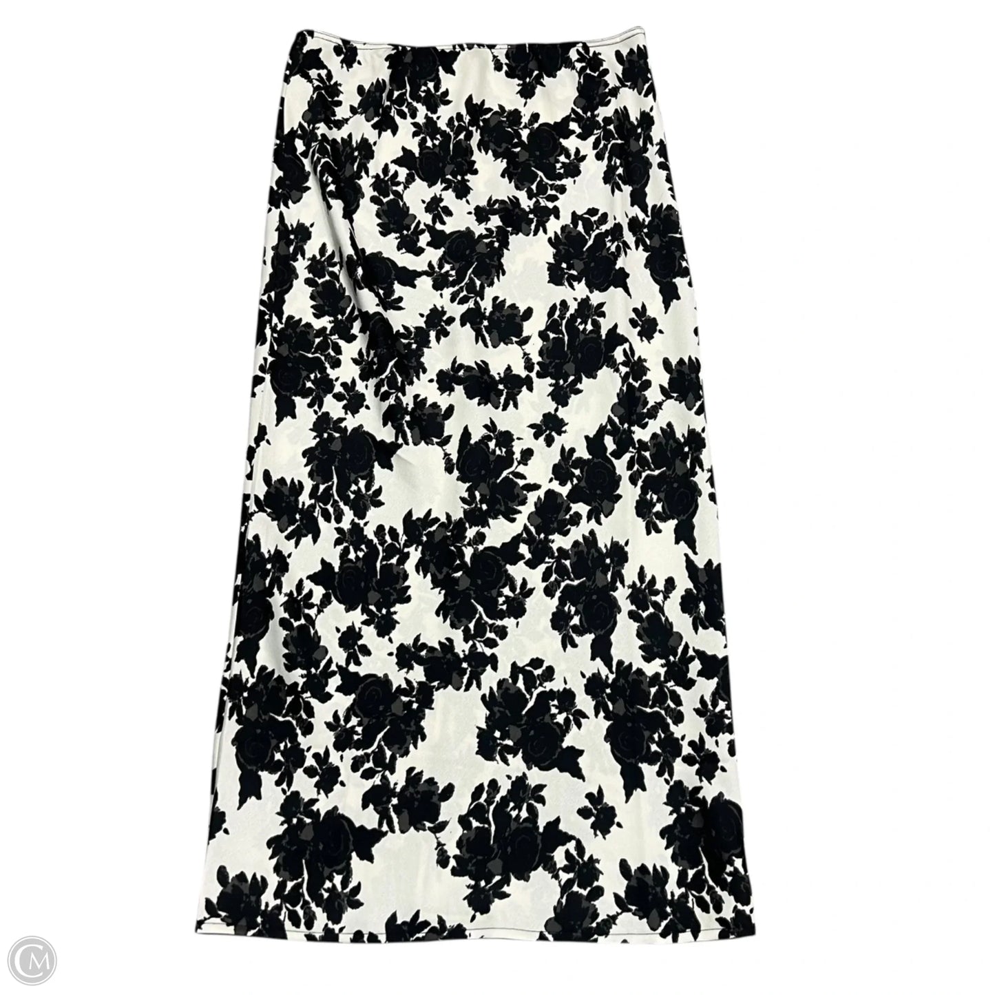 Skirt Maxi By Haven + Blair In Black & Cream, Size: M
