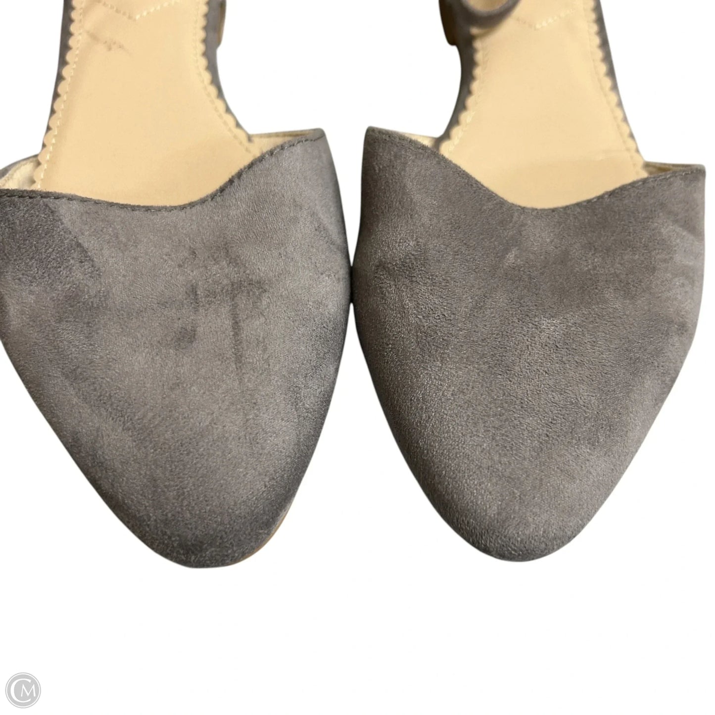 Shoes Flats By Isaac Mizrahi In Grey, Size: 7.5