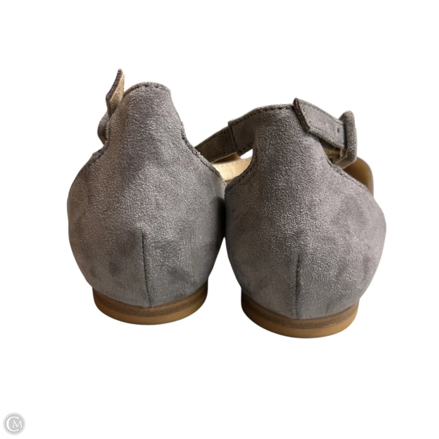 Shoes Flats By Isaac Mizrahi In Grey, Size: 7.5