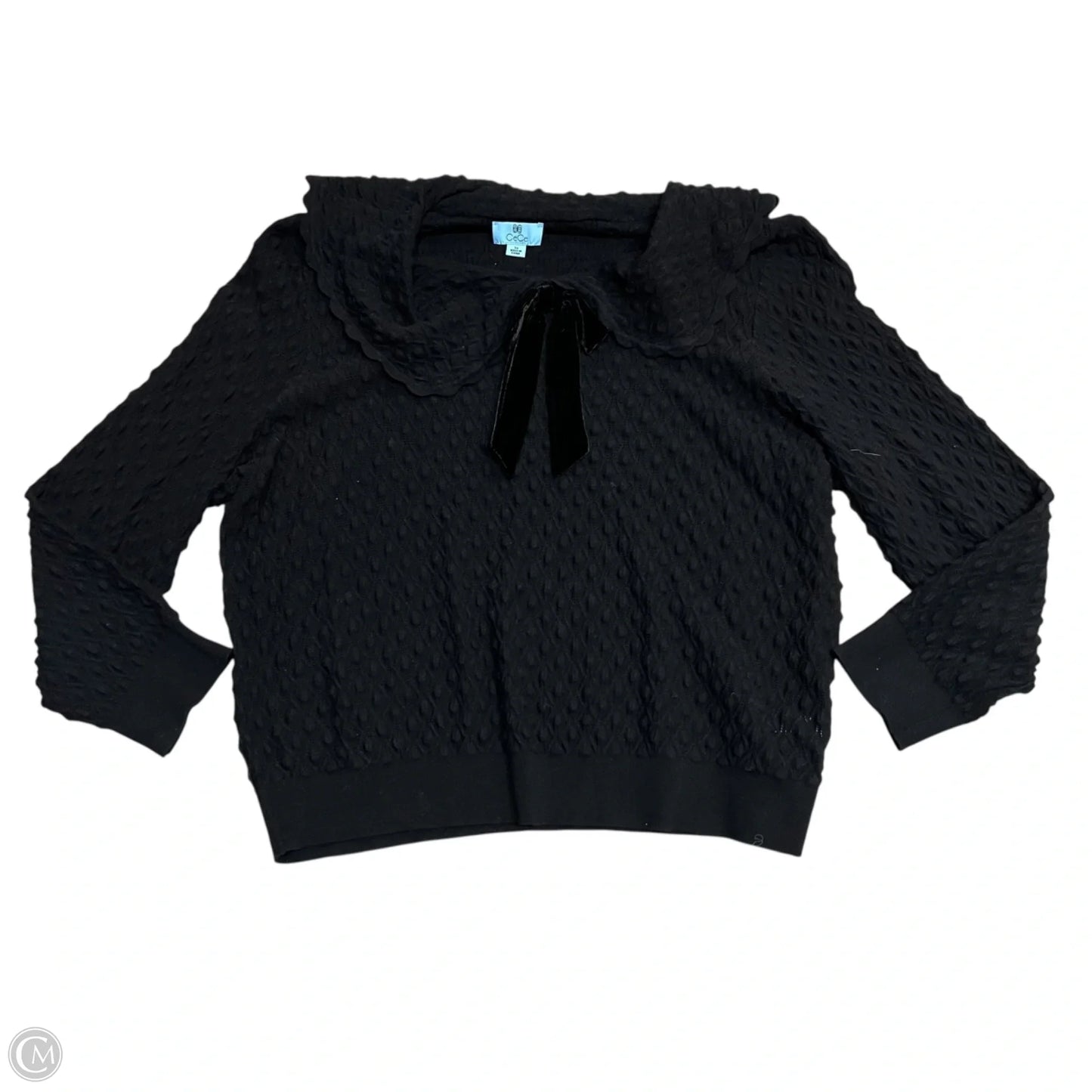 Sweater By Cece In Black, Size: 3x
