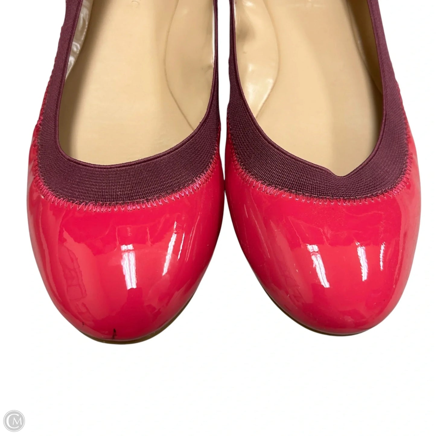 Shoes Flats By Banana Republic In Pink & Purple, Size: 8